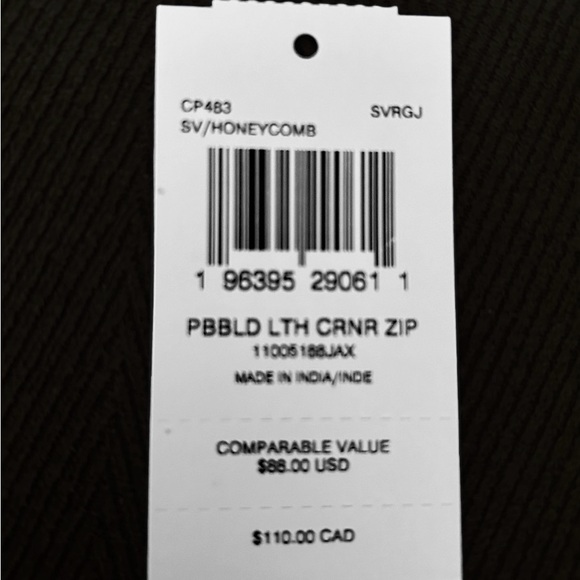 NWT Coach zippered clutch - Picture 2 of 5